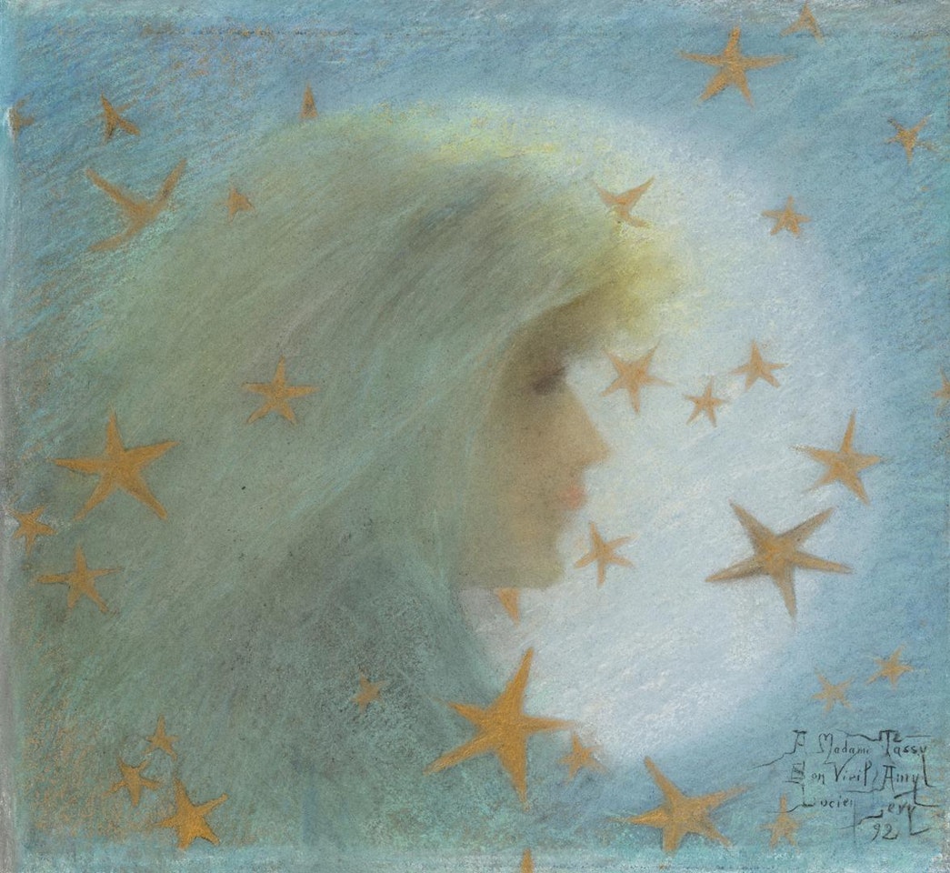 THE NIGHT by Lucien Lévy-Dhurmer