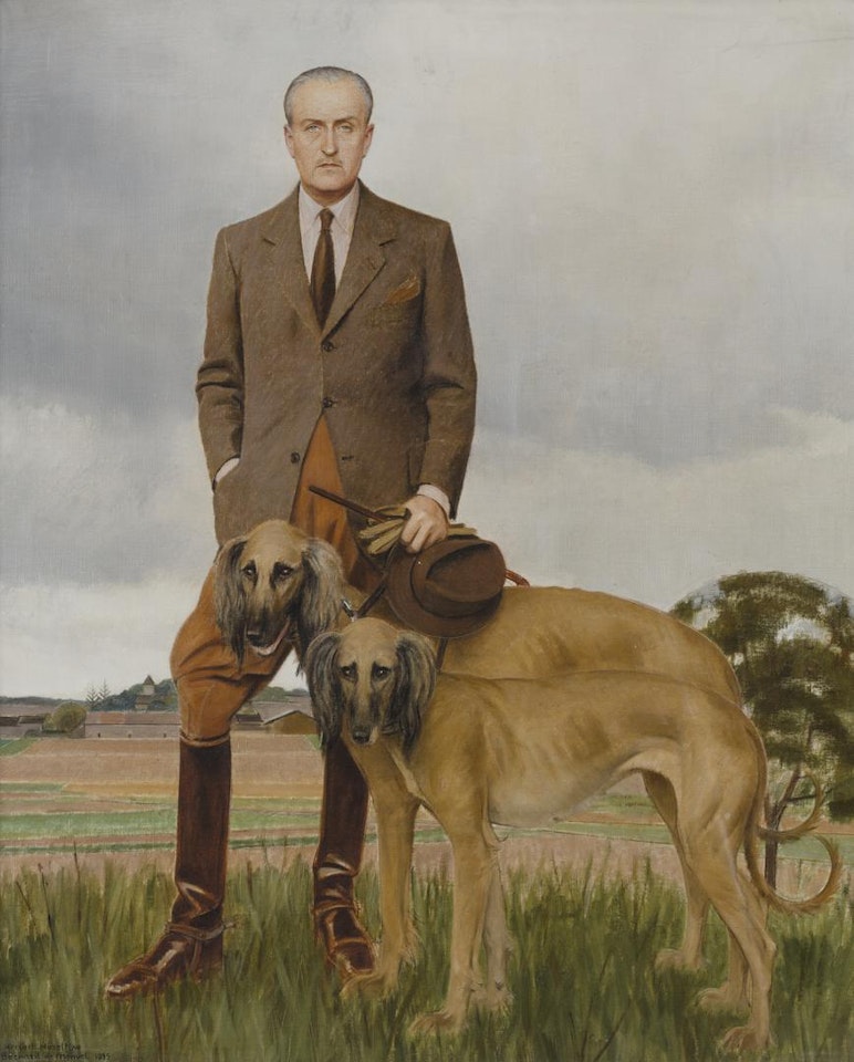 PORTRAIT OF THE AMERICAN SCULPTOR HERBERT HASELTINE by Bernard Boutet de Monvel