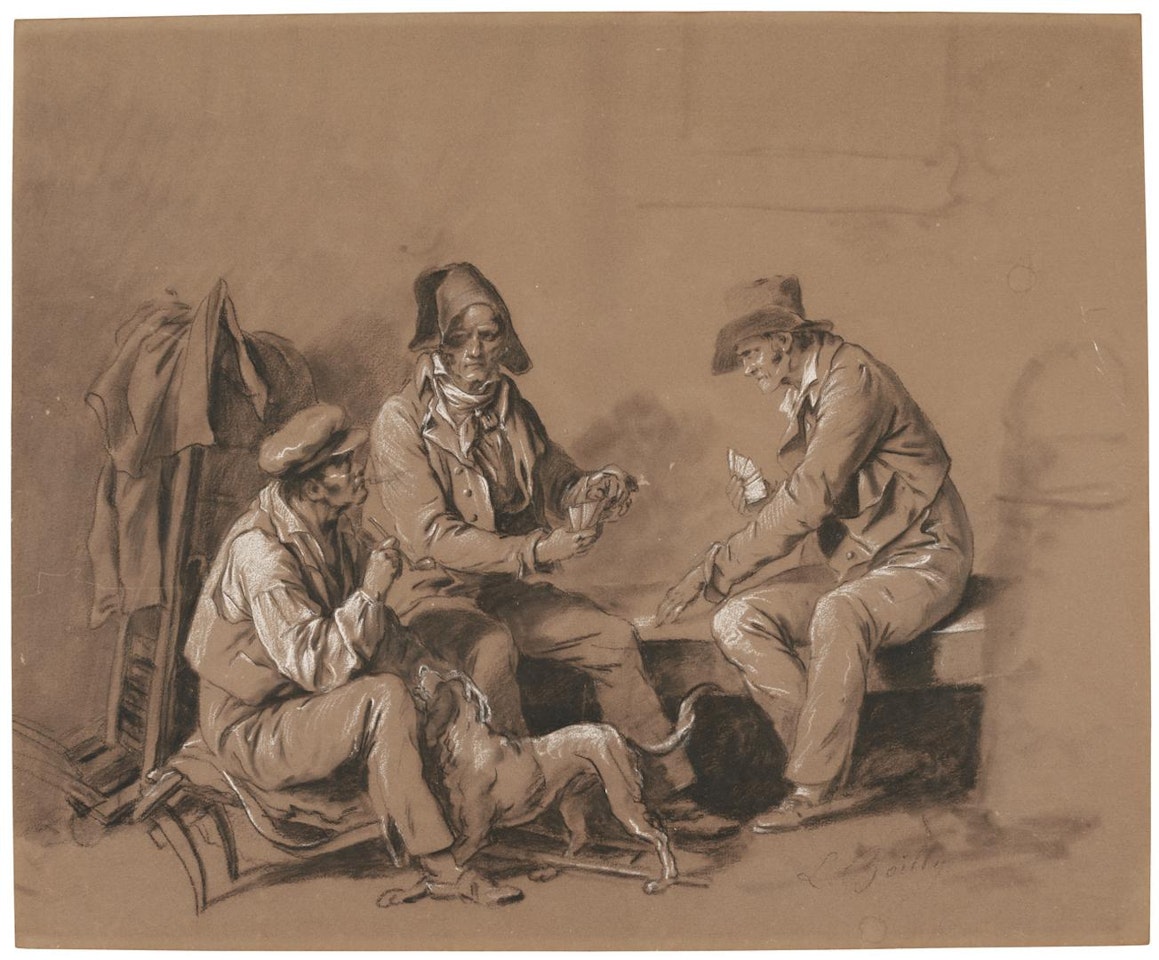 LA PARTIE DE PIQUET by Louis-Leopold Boilly