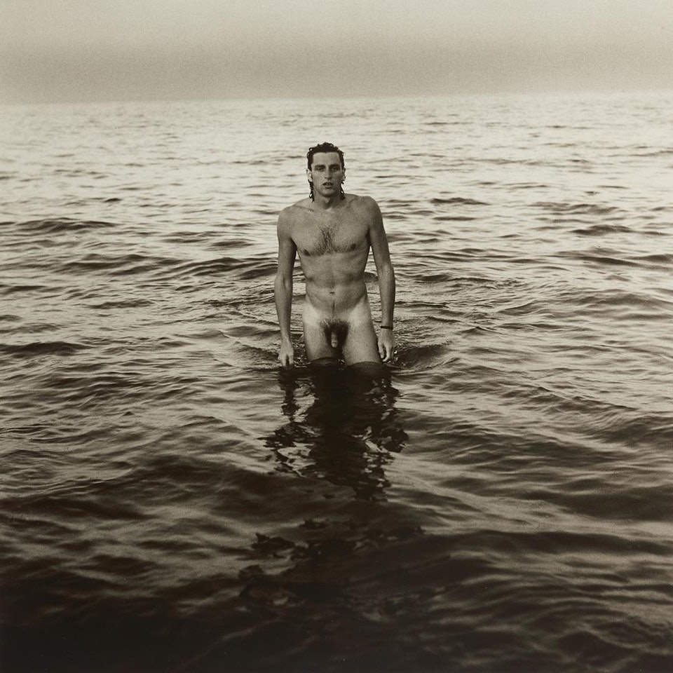 ROBERT LEVITHAN AT REHOBOTH BEACH by Peter Hujar