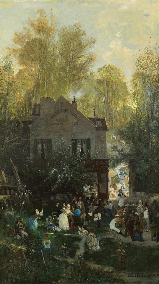 Au rendez-vous des canotiers by Luigi Loir