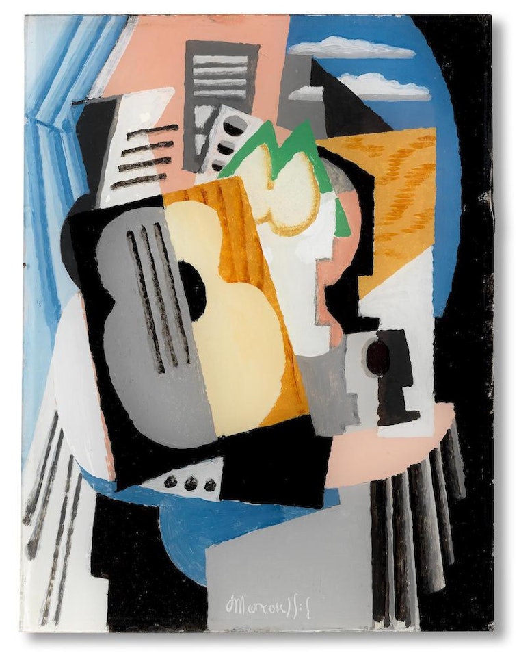 Nature morte à la guitare by Louis Marcoussis