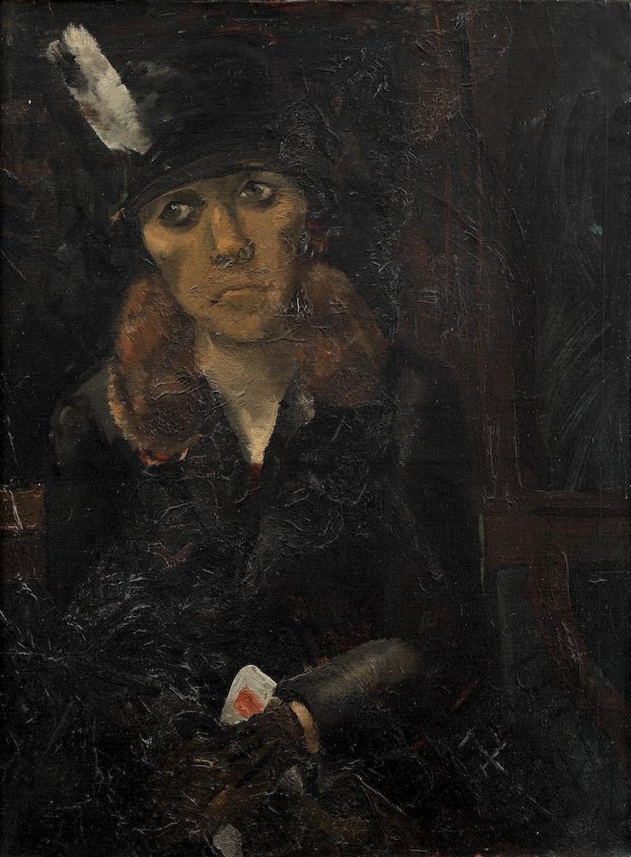 Woman in Black by Christopher Wood