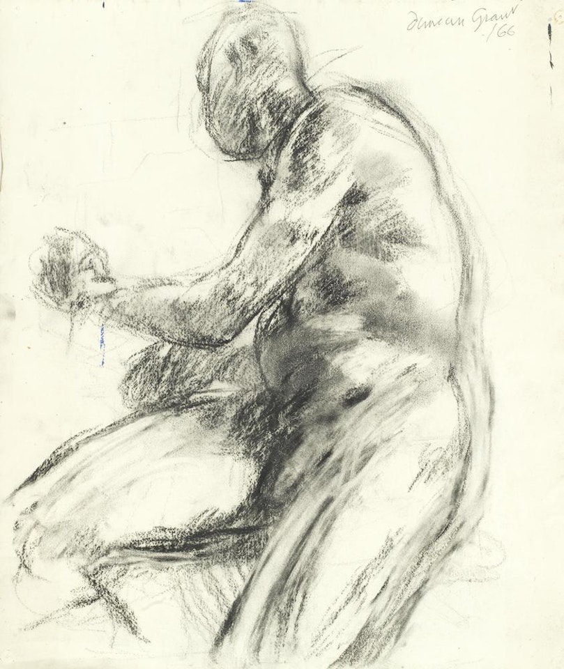 Seated Nude by Duncan Grant