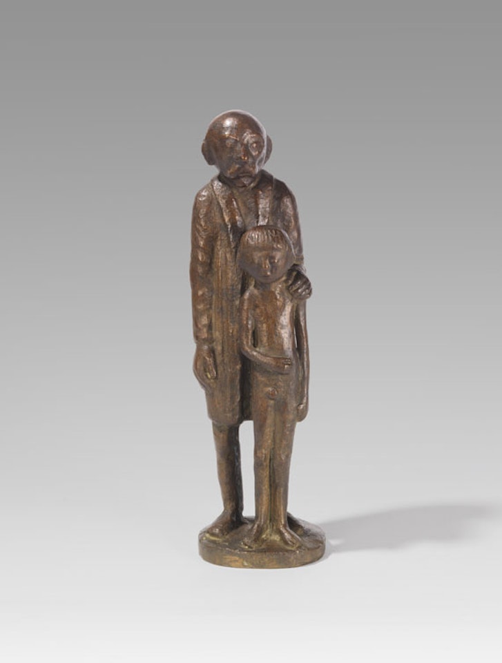 Lehrer mit Schüler by Gerhard Marcks