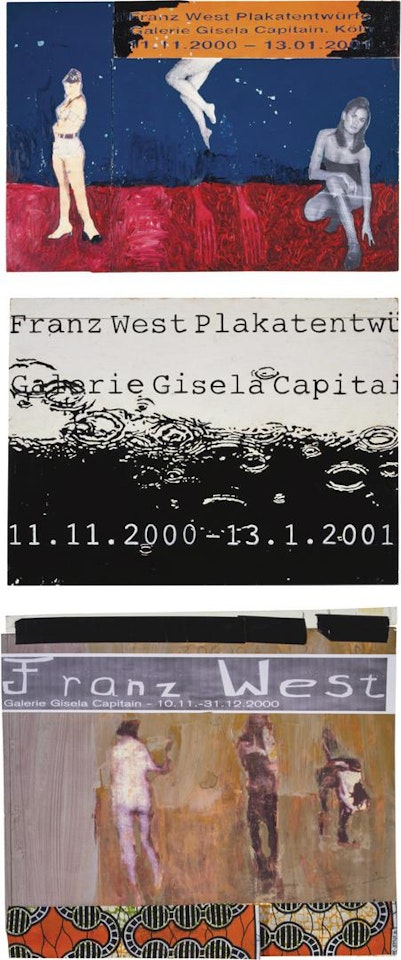 PLAKATENTWÜRFE by Franz West