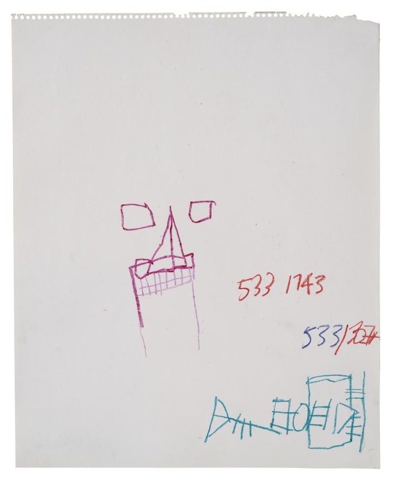 UNTITLED by Jean-Michel Basquiat