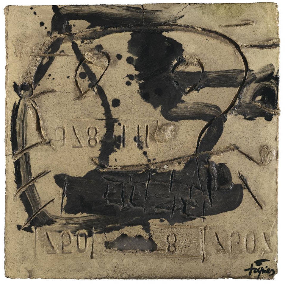 GRAFFITI by Antoni Tapies