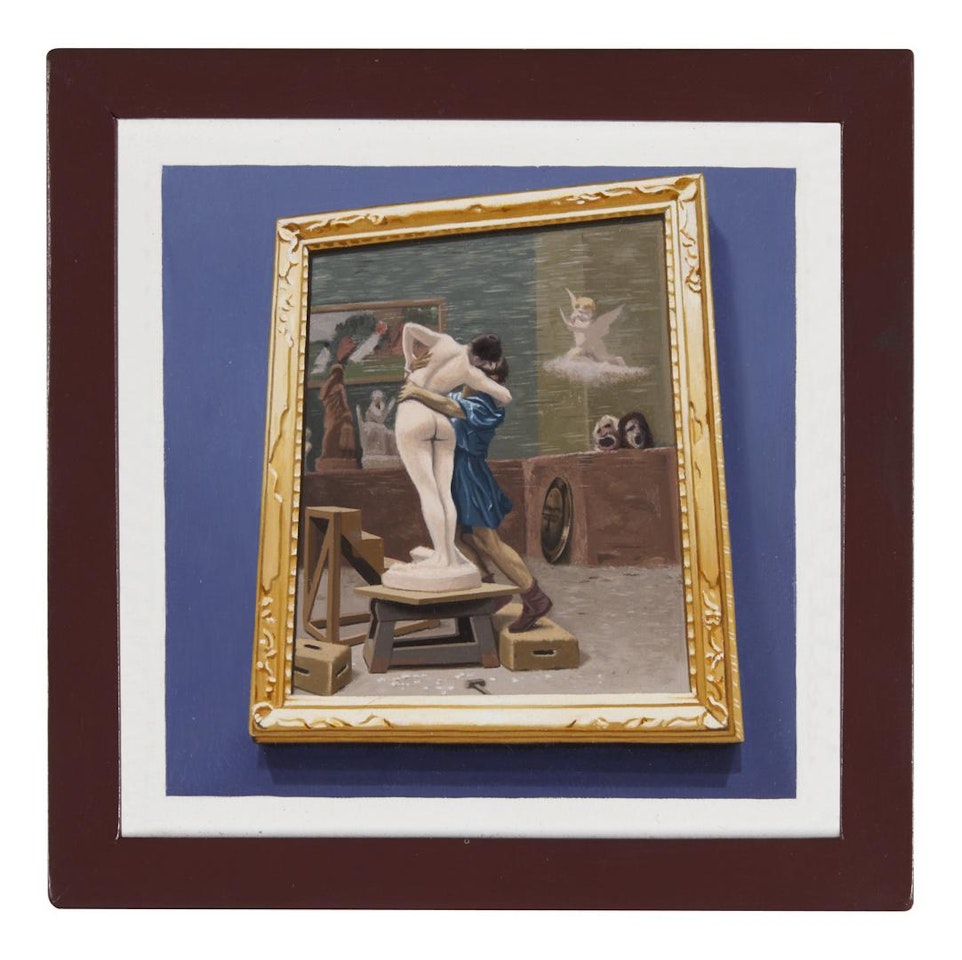 JEAN-LÉON GEROME, PYGMALION AND HIS STATUE 1881 by Richard Pettibone
