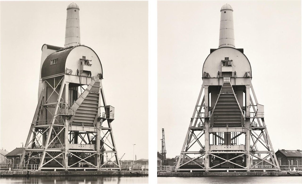 TOM PUDDING HOIST, GOOLE, UK; TOM PUDDING HOIST, GOOLE, UK by Bernd & Hilla Becher