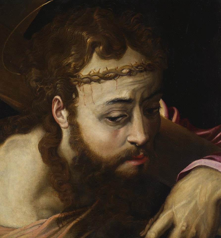 CHRIST CARRYING THE CROSS by Francesco Salviati