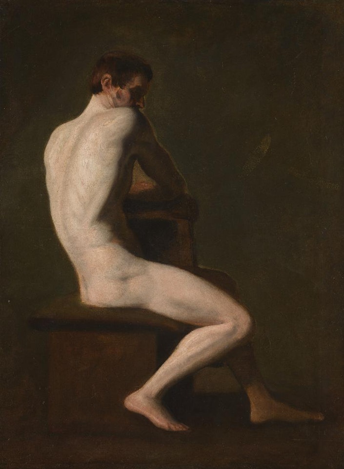 NUDE STUDY by John Constable