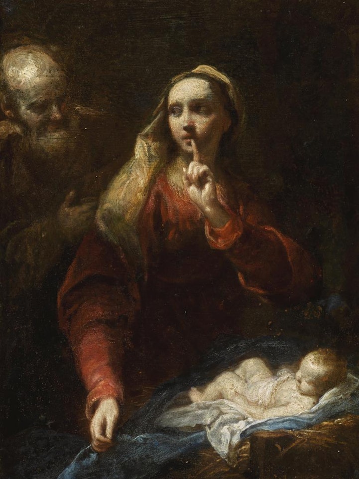 THE NATIVITY by Giuseppe Maria Crespi