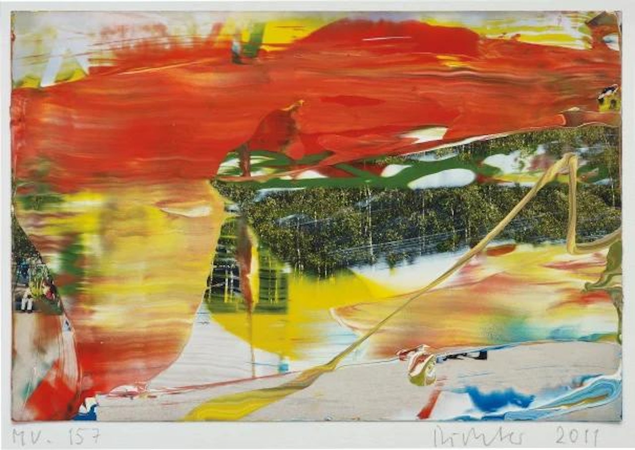 MV. 157 by Gerhard Richter