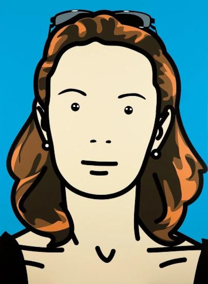 Monique, businesswoman-housewife 11 by Julian Opie