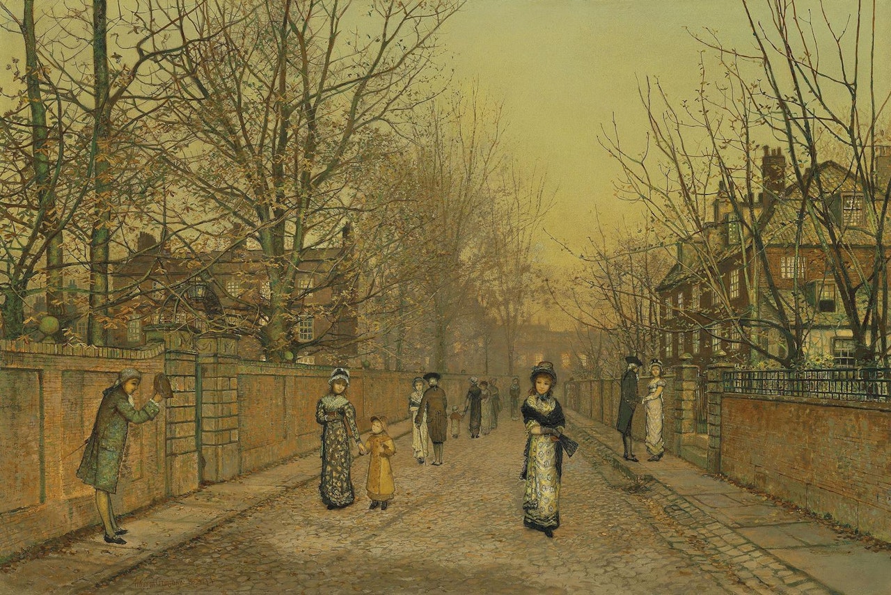 A Salutation by John Atkinson Grimshaw