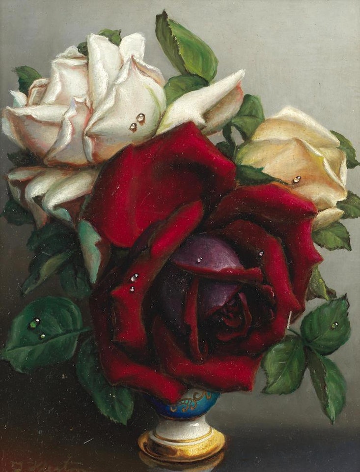 Still life of roses by Irene Klestova