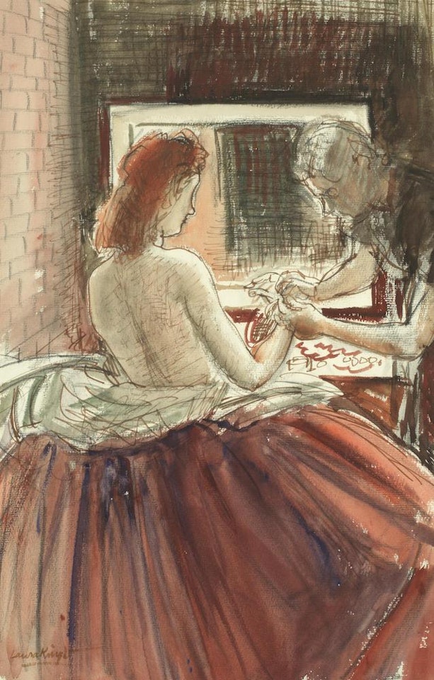 Diana Wynyard at Stratford-on-Avon by Laura Knight