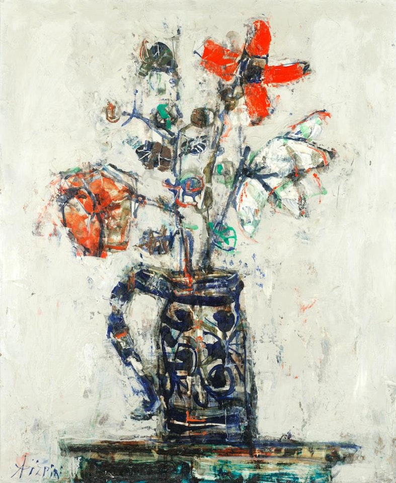 Still life of flowers by Paul Aizpiri