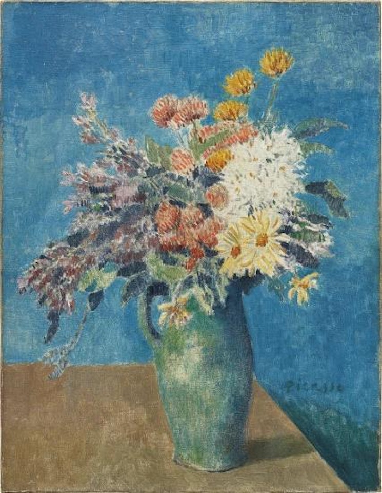 Vase de fleurs by Pablo Picasso