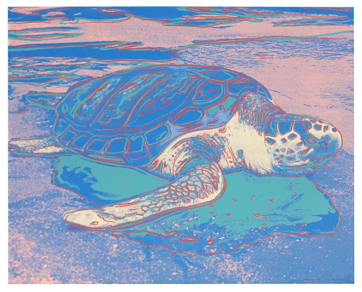 Turtle by Andy Warhol