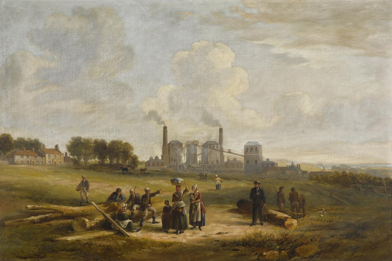 MURTON COLLIERY, COUNTY DURHAM by John Wilson Carmichael