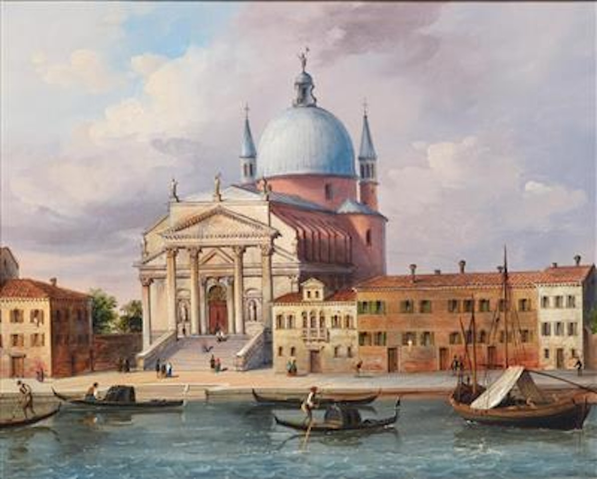 Venice the Chiesa del Santissimo Redentore by Carlo Grubacs
