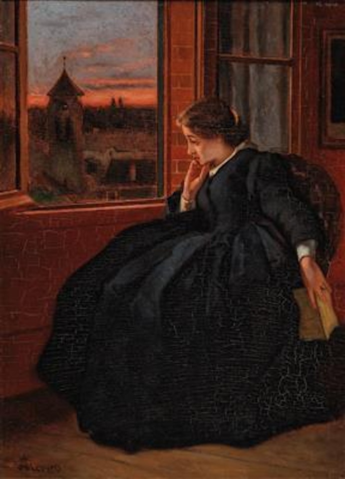 Lost in Thought by Alfred Stevens