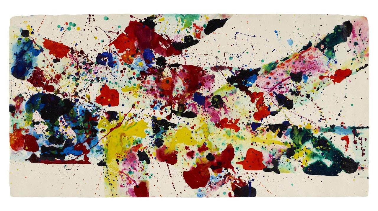 Untitled by Sam Francis