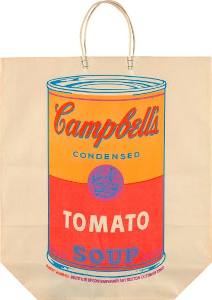 Campbell's Soup Can (Tomato) by Andy Warhol