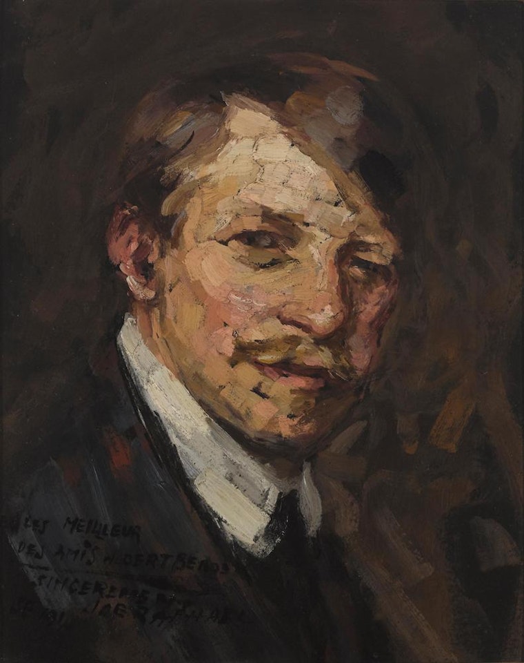 A self-portrait by Joseph Raphael