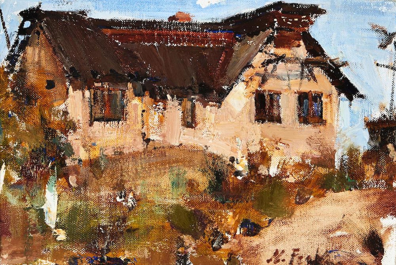 The Rock House by Nicolai Fechin