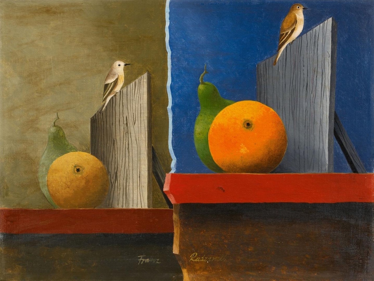 Einmal nah, einmal fern by Franz Radziwill