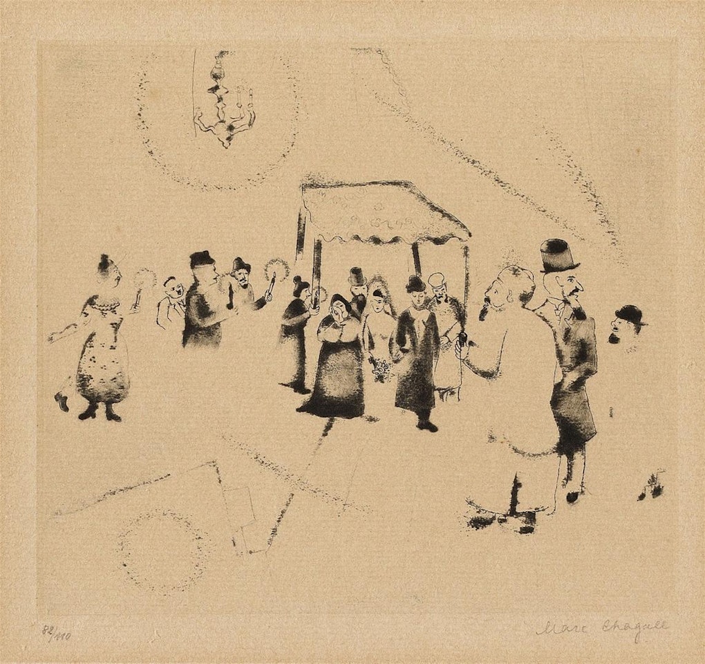 Hochzeit by Marc Chagall
