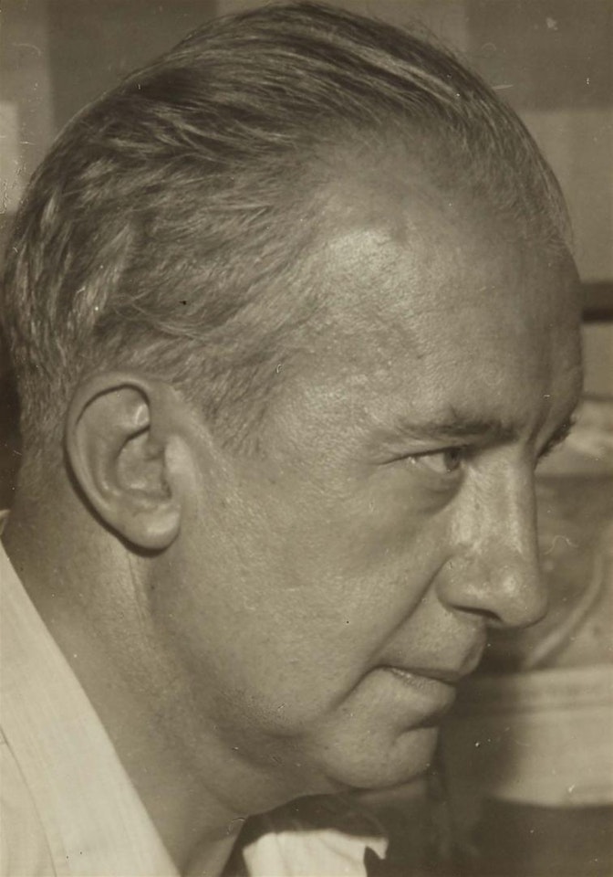 Paul Eluard, 1947 by Man Ray