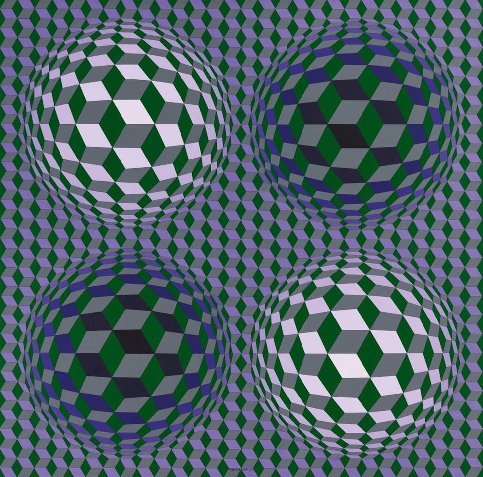 Volans by Victor Vasarely