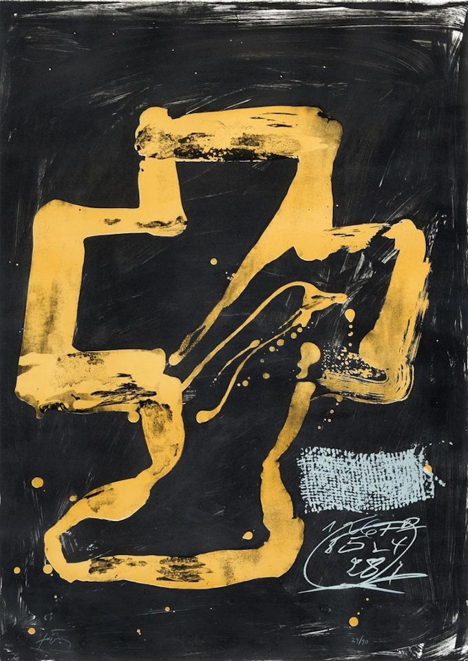 Variations by Antoni Tapies