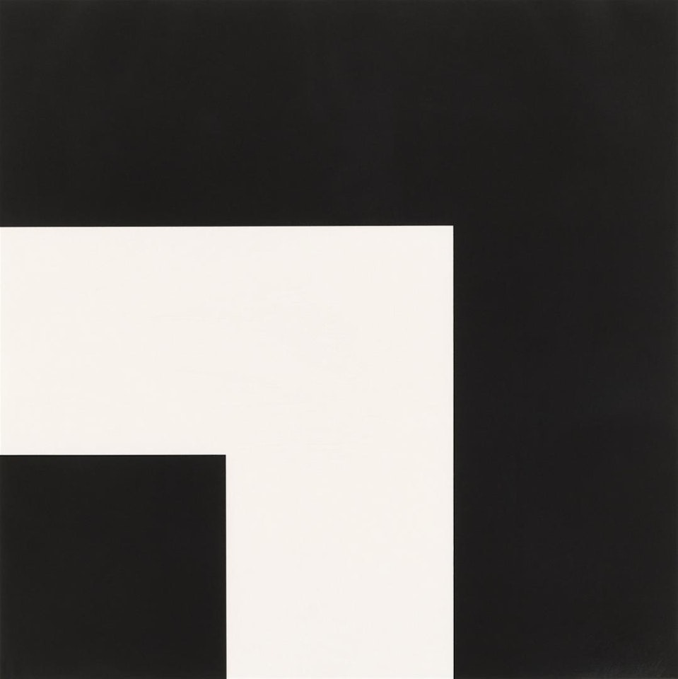 Two Blacks and White by Ellsworth Kelly
