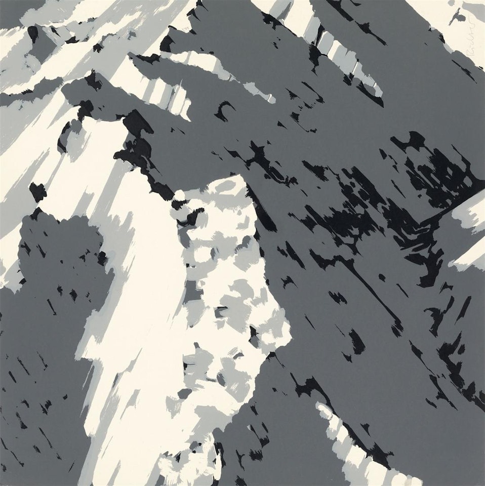 Schweizer Alpen II (A2) by Gerhard Richter