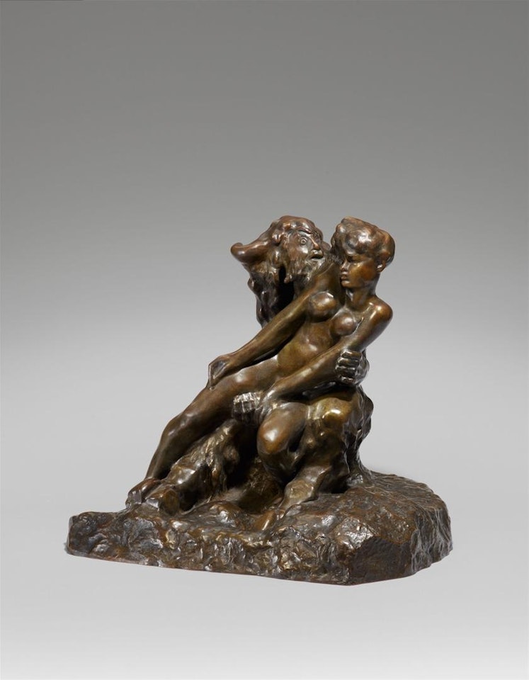 Le Minotaure, version à base carrée (Faune et Nymphe) by Auguste Rodin