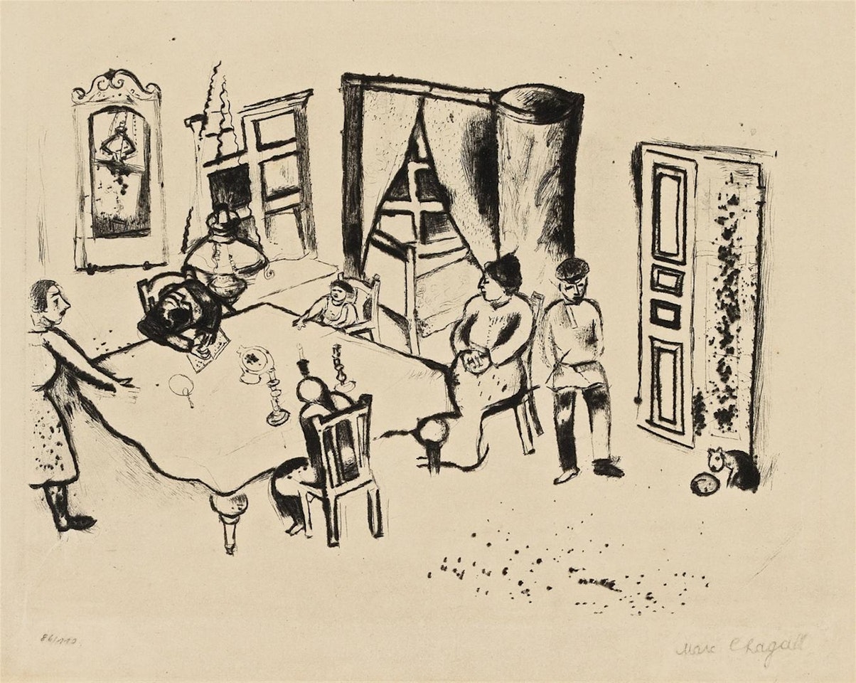 Speisezimmer by Marc Chagall