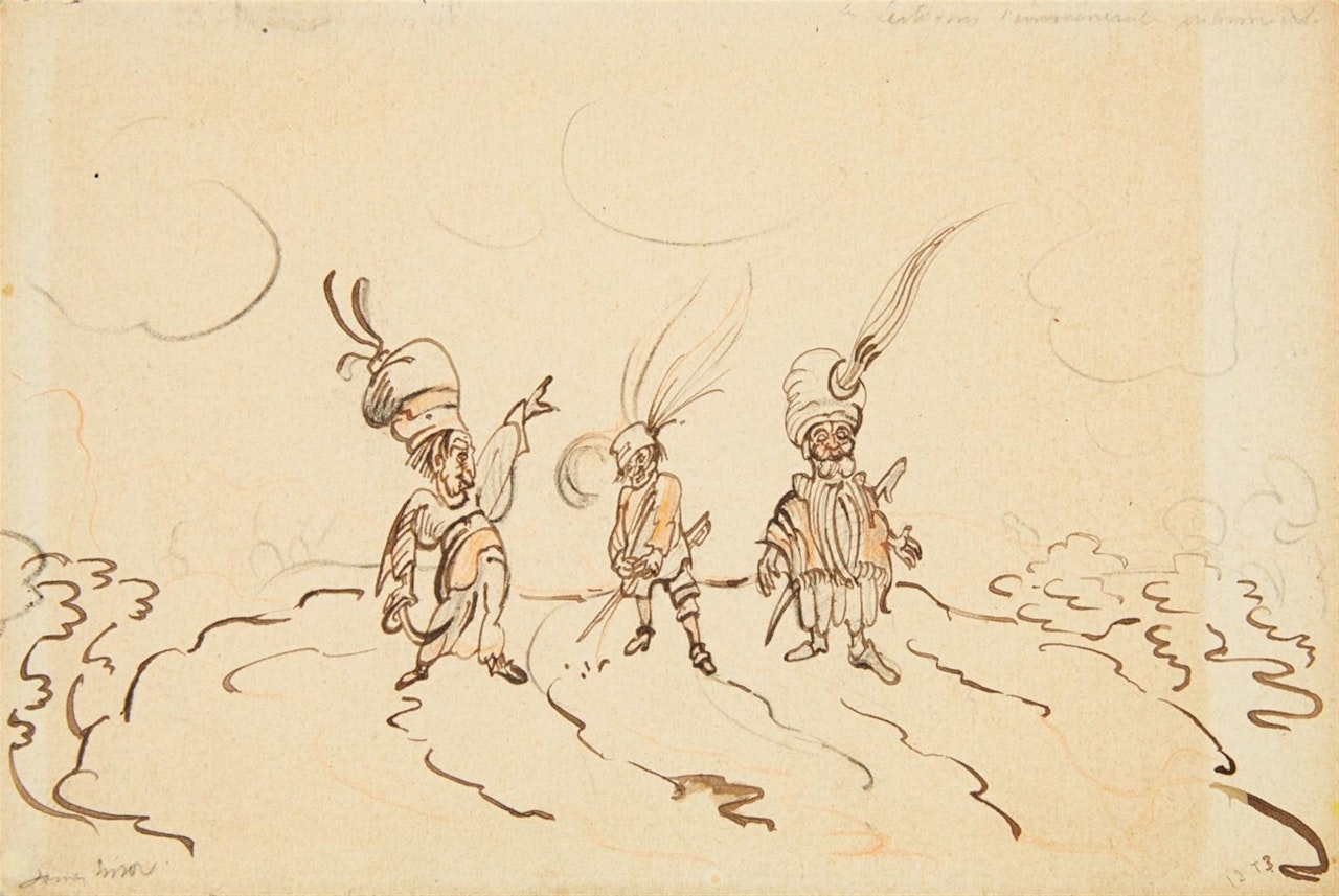 Les Lévitiques s'avoueront prisonniers by James Ensor