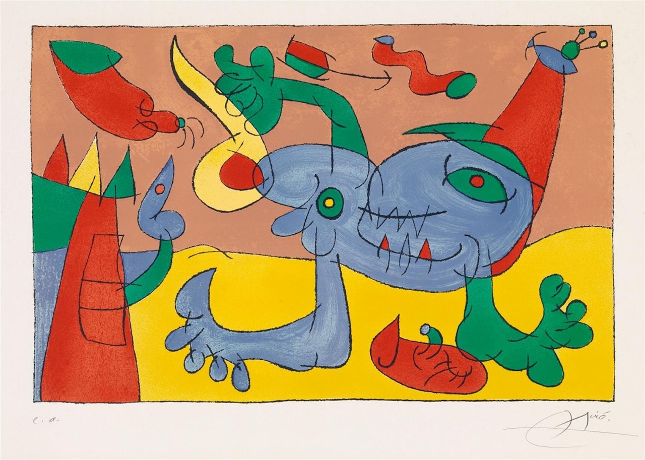 Aus: Suites pour Ubu Roi by Joan Miró