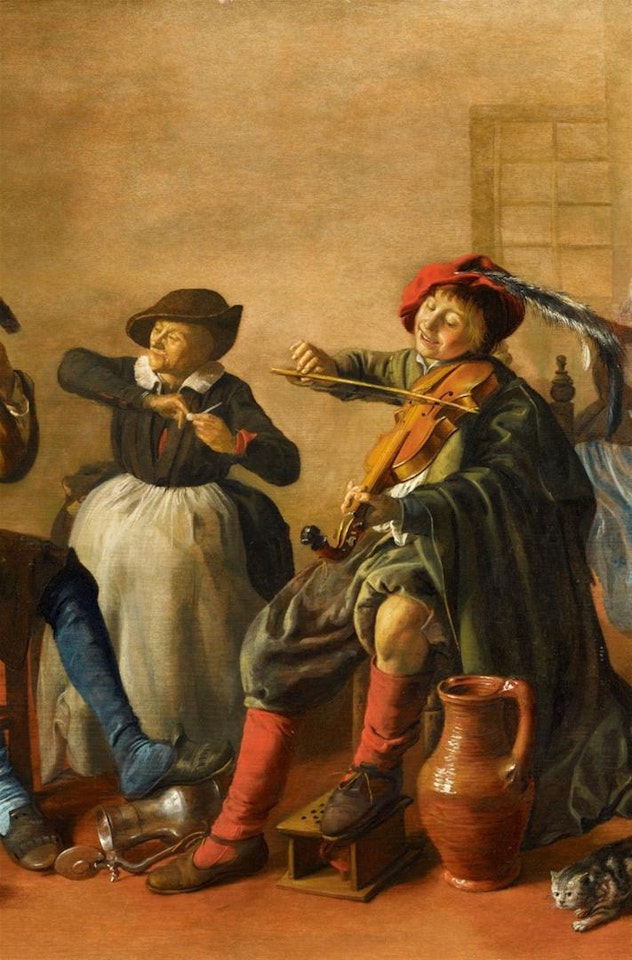 Company Making Music by Jan Miense Molenaer