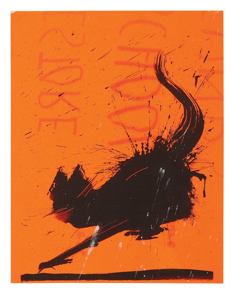 SHADOW CAT by Richard Hambleton
