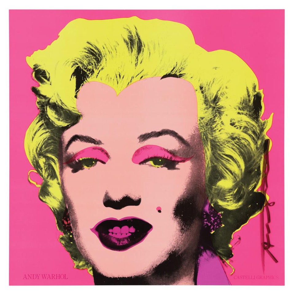 MARILYN (ANNOUNCEMENT) (NOT IN FELDMAN & SCHELLMANN) by Andy Warhol