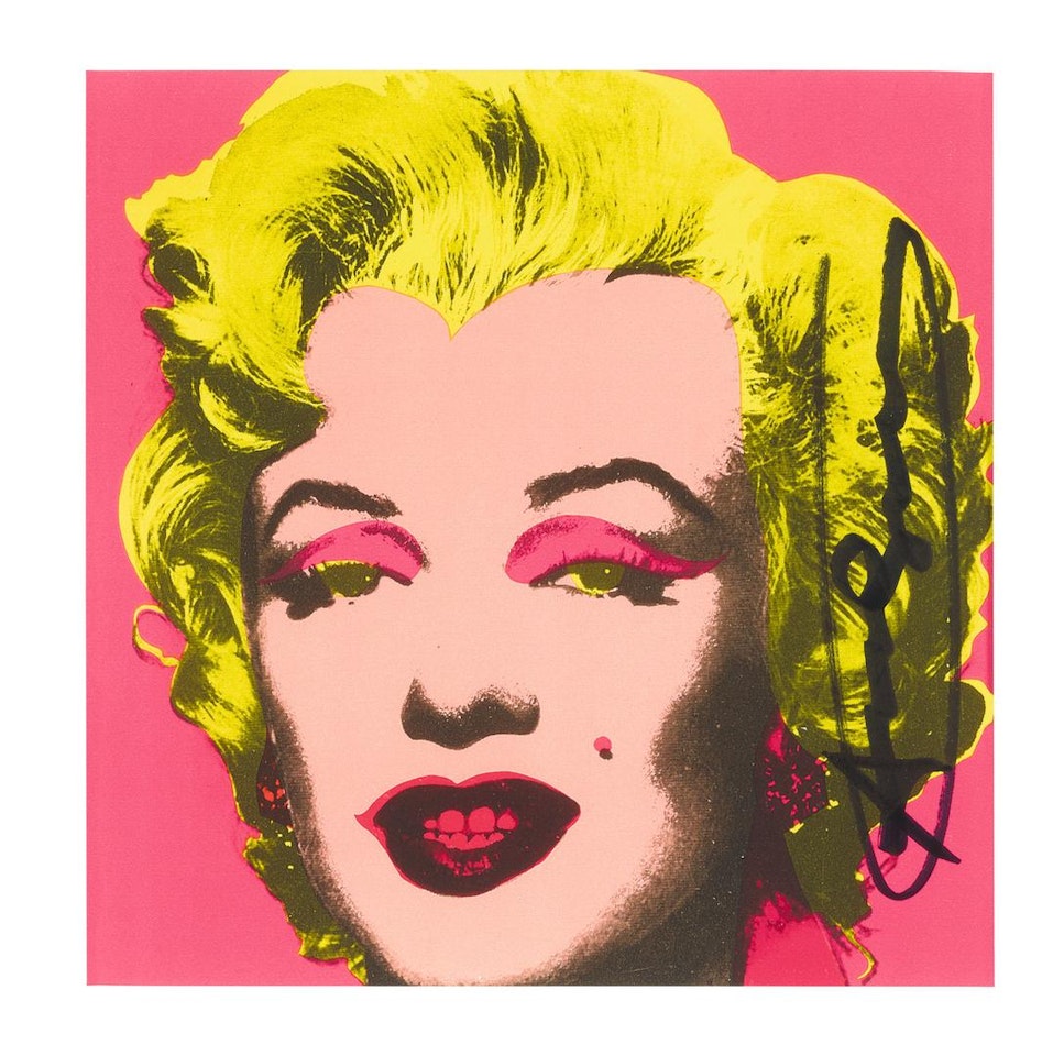 MARILYN (INVITATION) (NOT IN FELDMAN & SCHELLMANN) by Andy Warhol