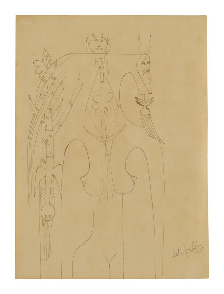 SANS TITRE by Wifredo Lam