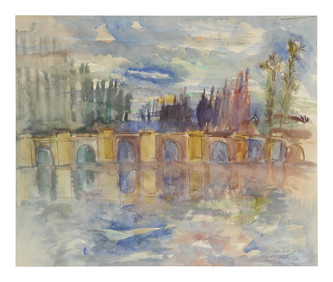LA HAYE-DESCARTES by Jean Dufy