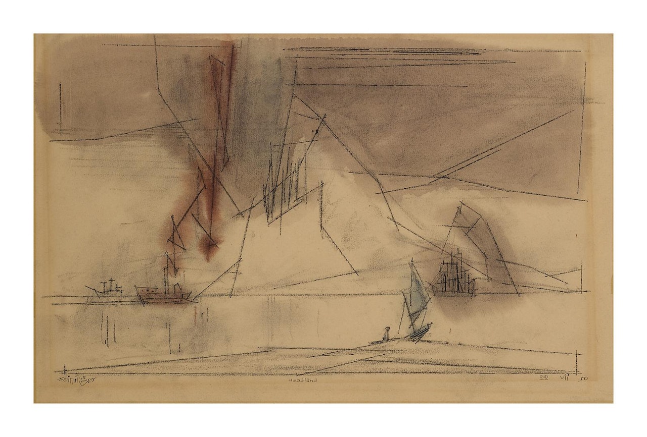 HEADLAND by Lyonel Feininger